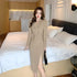 New Fashion Exclusive Two Piece Short Slim Coat with Split Skirt